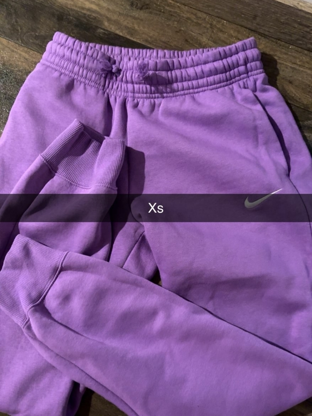 Nike Lavender Women's Joggers with Swoosh